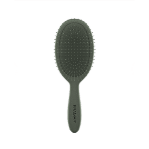 Neutrals Wheat Fibre Detangling Brush in Evergreen